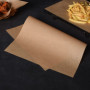HRLORK Lot de 100 feuilles de papier sulfurisé jetable anti-adhésif pour friteuse à air comprimé