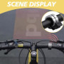 Cloche, Sonnette de Vélo en Alliage D'aluminium VTT Alarme de Sécurité Vélo Guidon Bell, Anneau Vélo Klaxon Accessoires Super So