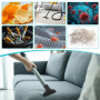 9 Pièces Accessoires pour Aspirateur，Embout Aspirateur - Brosse Aspirateur Universel，pour Meubles Brosse Aspirateur Accessoires，