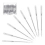 Aiguilles de machine à coudre,80pcs Aiguilles Universelles avec Boîte en Plastique,6 Tailles 65/9 75/11 80/12 90/14 100/16 110/1