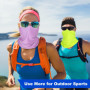 Lot de 6 masques bandana respirants pour la protection en plein air Lavable Réutilisable Masque facial Protection contre la pous