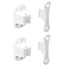 QWORK® Lot de 2 Retenue de Porte pour Camping-Car et Caravane, Butée de Porte en Plastique Robuste, Caravane Camping Car Accesso