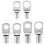 QWORK® 30 Pièces Cosses de Câble 16/25/35 mm², Cosses Électriques Ronde àŒillet en Cuivre Étamé - Connecteurs de Câbles Batterie