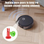 Engrenage de moteur à brosse latérale pour aspirateur ECOVACS DEEBOT OZMO 950/920/N5/N8 T5/T9/T8, 1 engrenage rouge, 1 engrenage
