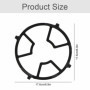 fuxunamz Plaques Cuisinière Gaz Support Anneau - 17,5cm Rond étagère Casserole En Fonte, Quatre/Cinq Griffes Cuisson D'adaptatio