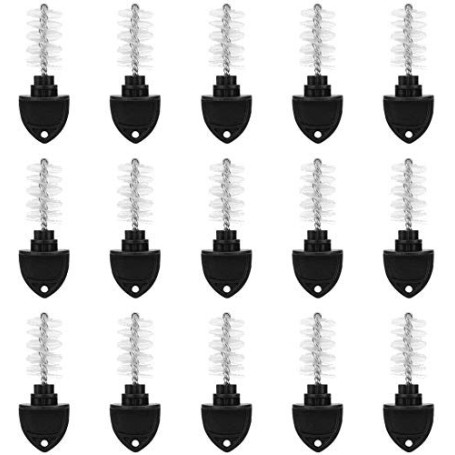 Namvo 15 pièces Bouchons de Brosse de Robinet de bière, Brosse de Prise de bière, nettoyant de Robinet Brosse de Nettoyage en Ny