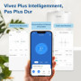 LEVOIT Humidificateur d'air à Ultrasons à Brume Froide bébé Intelligent Top-Fill 3L, Avec Alexa et APP, Diffuseur, <28dB Mode Au
