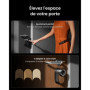 SwitchBot Serrure Ultra WiFi connectée avec Keypad Vision, Reconnaissance faciale 3D, Verrouillage de porte à empreinte digitale