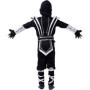 Spooktacular Creations Ensemble de costumes Silver Ninja Deluxe avec accessoires en mousse Ninja jouets pour enfants Kung Fu Out