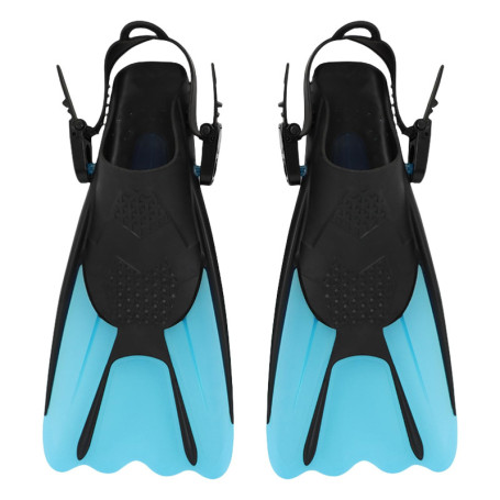 Palmes de Natation, Palmes de Plongée Réglables, Palmes Courtes Unisexes, Palmes Natation(Taille 34-38 ), Palmes de Plongée en A