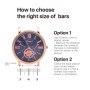 Flexzion Voir la Bande Bars Spring Set 360 Pcs - Montres Bracelet Pins Lien Repair Tool Kit 8-25mm Pack en Acier Inoxydable pour