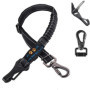 Ceinture SéCurité Chien Voiture, Laisse Chien Voiture, en Nylon ÉLastique RéGlable, Et Verrouillage De SéCurité, des Chocs Barre