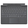 TiMOVO Clavier Italien Compatible avec Microsoft Surface Pro 11/10/9/8/X, Clavier QWERTY avec Trackpad et Porte Stylo, Gris
