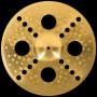 Meinl Cymbals HCS Cymbale Trash Stack 16 pouces (40,64cm) avec Trous – pour Batterie – Finition Traditionelle en Laiton, fabriqu