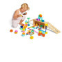 Lovevery La Boîte de Cubes en Bois, Blocs de Construction Enfants durables en Bois Massif, avec Plus de 20 activités et 18 Forme