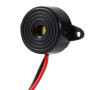 DC 3 24V 100mm Buzzer de tonalité électronique 85 à 95db Alarme Câble de son continu Buzzer piézoélectrique pour ordinateurs Imp