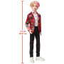 Bts X Mattel Poupée V, à L’effigie du Membre du Groupe de K-pop, Figurine à Collectionner, Gkc89