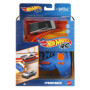 Hot Wheels Voiture Télécommandée, Tesla Cybertruck échelle 1:64 Compatible avec Les Circuits et Pistes Orange, Jouet pour Enfant