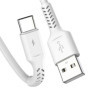 10cm Câble USB C Court, [Lot de 5] Câble USB A vers USB Type C 3A Charge Rapide Cable USB C Android Auto pour Samsung Galaxy A12
