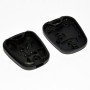 Jongo® Coque de Clef 2 Boutons pour Peugeot 106, 206, 206+, 206 Sedan | Pile CR2016 Incluse | sans Lame | Boitier Télécommande P