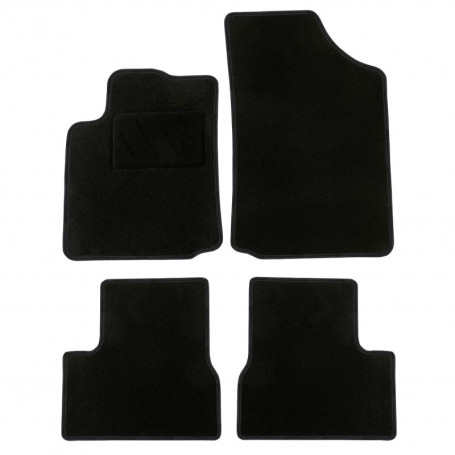 DBS - Tapis de Voiture - sur Mesure pour C3 (2002 à 2010) - avec Clips de Fixation - Tapis de Sol antidérapant pour Automobile -