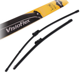 SWF Das Original - SF298 - Kit d'Essuie-glaces Plats 600 mm / 450 mm d'Origine de Haute performance, Visibilité Supérieure sur l