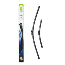 VALEO Silencio Essuie-glace - VF834 - Kit de Balais d'Essuie-glace 700 mm / 450 mm Plats d'Origine de Haute performance, Visibil