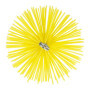 RUECAB - Hérisson de ramonage, brosse ramonage - Avec anneau de filetage femelle standard de M12mm - Poils synthétiques - Convie