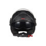 KSK Casque Jet DS ULTRASONIC COPPER & RED Noir et rouge