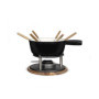 Service a fondue tradition - LIVOO - MEN426N - 2,6L - 6 personnes - Fonte émaillée - 6 fourchettes - Caquelon compatible tous fe