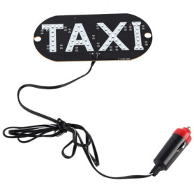 GAESHOW 12V Lumière de Taxi, Enseigne de Taxi à LED, Lampe de Lumière de Taxi, Taxi Signe de La Cabine Indicateur de La Lampe, P