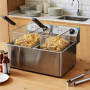 Casselin CFE82 - Friteuse électrique 2 x 8 litres