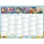 Exacompta - 34382E - Calendrier Sophie Adde avec illustrations - 29,5 x 22 cm - Semestriel 2026