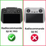 PHONILLICO Verre Trempé pour DJI RC PRO radiocommande pour Drone [Pack 2] Film Vitre Protection Ecran