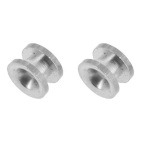 cyclingcolors 2x Passe fil tête débroussailleuse diamètre 4 mm 16 mm hauteur 9 mm Jardin Parc Entretien Œillet aluminium, tête 3