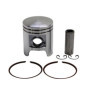 cyclingcolors piston segment cylindre moto cyclomoteur scooter mobylette compatible avec peugeot tkr trekker speedfight ludix bu