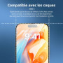 NEW'C Lot de 3, Verre Trempé pour iPhone 16 Pro Max (6,9 Pouces) Film en Protection écran à pose rapide Couverture Complète - Ul