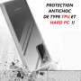 COQTEL® Coque pour Samsung Galaxy Note 20 360 Transparente Double Protection intégrale Silicone et TPU Antichoc