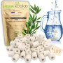 Green Koalas X100 Perles Céramique EM Grises aux Micro-Organismes Efficaces Billes Purificateur Naturel pour Filtration Eau Robi