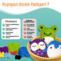Packyart kit crochet débutant complet, DIY crochet animaux, loisirs créatifs, amigurumi débutant, cadeau DIY femme, set complet,