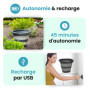 Bucket Spray - Seau d’Arrosage Portable avec Pompe Rechargeable – 15L Pliable – Pulvérisateur Autonome pour Camping, Jardin, Net