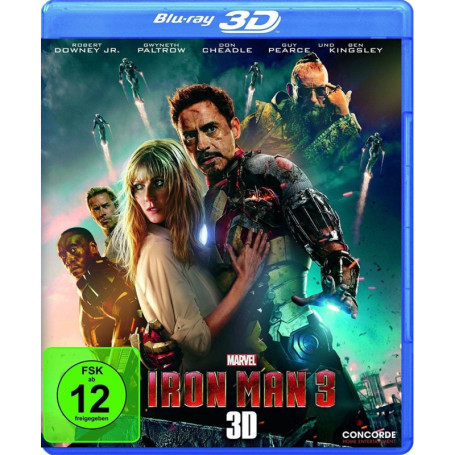 Iron Man 3 Real 3D [Blu-Ray] [Import]