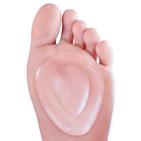 Welnove Antidérapantes Chaussures Transparence Coussins Gel de Silicone Le métatarse Coussinet Avant-pied Talon Haut Semelles po