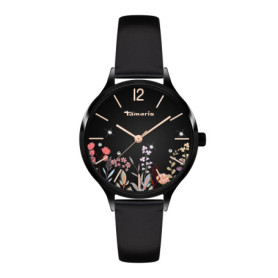 Tamaris Femmes Analogique Quartz Montre avec Bracelet en Cuir TT-0143-LQ