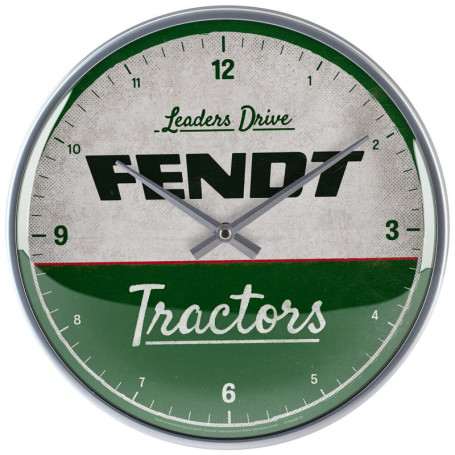 Nostalgic-Art Horloge rétro, Fendt – Tractors – Idée de Cadeau pour Fans de tracteurs, décoration Murale Cuisine, Design Vintage