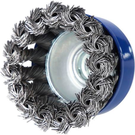 BRILLIANT TOOLS BT103103 Brosse boisseau, Ø 65 mm avec embout M14 x 2,0 mm [Powered by KS TOOLS]