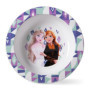 Frozen Set de petit-déjeuner 3 pièces en polypropylène avec assiette, bol et gobelet dans l'étui, violet