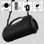 Hama Enceinte Bluetooth Portable sans Fil SoundBarrel, Rechargeable Autonomie 12h, Haut Parleur étanche IPX6, Résistance poussiè
