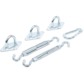 BGS Diy Diy 88306 | Jeu de montage de voiles d’ombrage | 6 pcs.