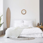 EASYmaxx Horloge murale avec chant d'oiseaux, 12 chants d'oiseaux et motifs d'oiseaux réalistes, Arrêt automatique entre 21 et 5